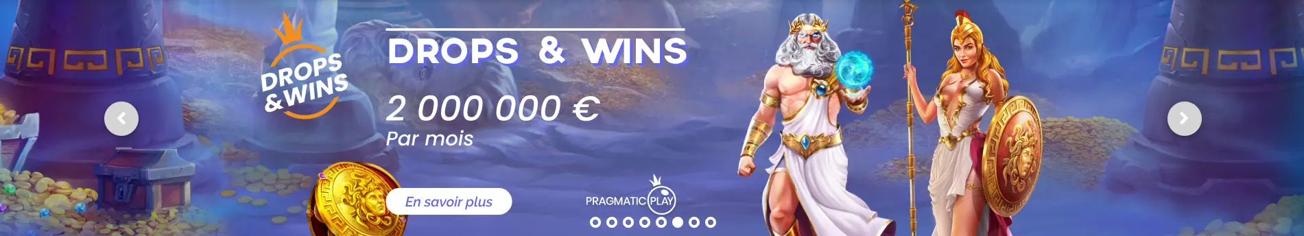 Drop and Wins VEGADREAM CASINO