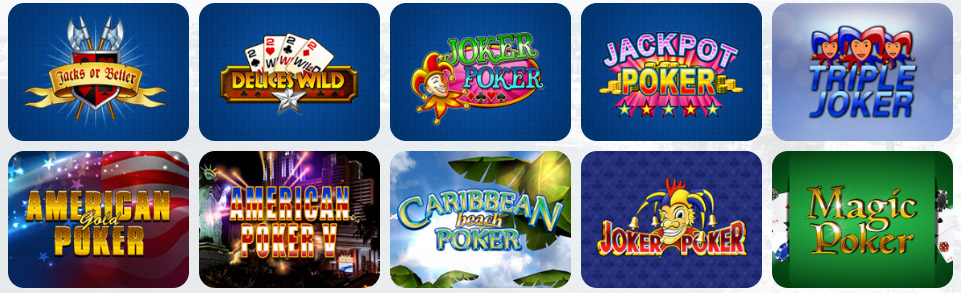 Video Poker VEGADREAM CASINO