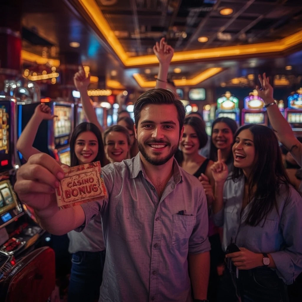 a person with a casino bonus VEGADREAM CASINO