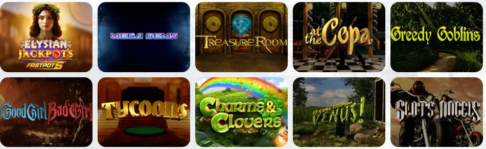 Jackpots at VEGADREAM CASINO